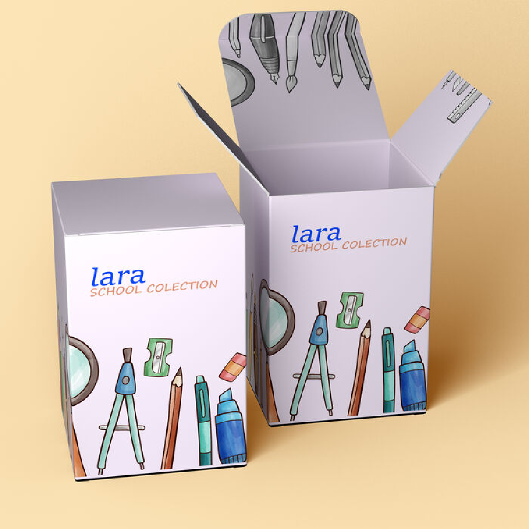 Cardboard packaging for food products